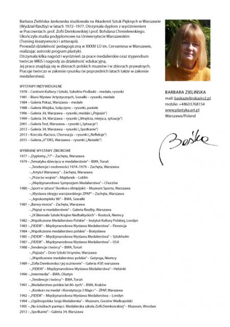 Barbara Zielińska-Jankowska - Katalog - Galeria Elektor - MIK - Warszawa 2015