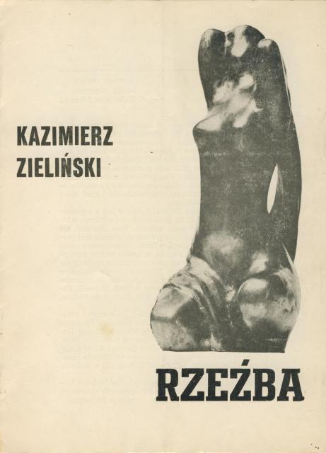 Kazimierz Zieliński - 1985 - Warszawa; Galeria Sztuki DWP