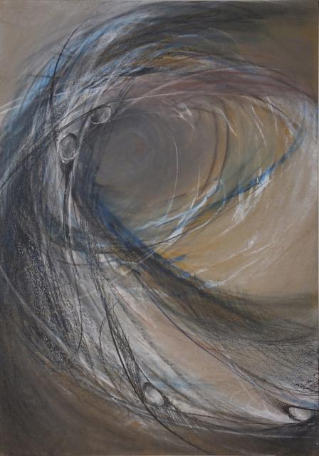 Barbara Zielińska-Jankowska - Wietrzne wiry 1(1-3) - 50x70