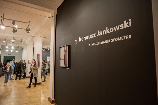 Ireneusz Jankowski - Wernisaż wystawy "W poszukiwaniu geometrii" - Galeria Elektor - MIK - Warszawa 